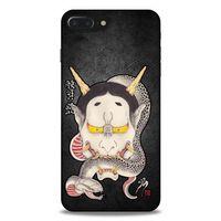 Lopard Apple Iphone 7 Plus Uyumlu Kılıf Tattoo's (50) Shockproof Kılıf Hannya Kijo Dövme