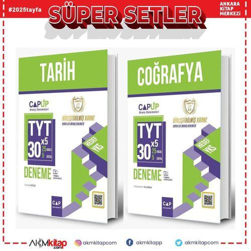 Çap Yayınları TYT Tarih ve Coğrafya Deneme Seti 2 Kitap