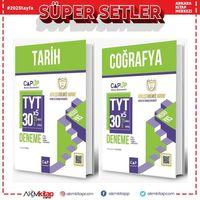 Çap Yayınları TYT Tarih ve Coğrafya Deneme Seti 2 Kitap