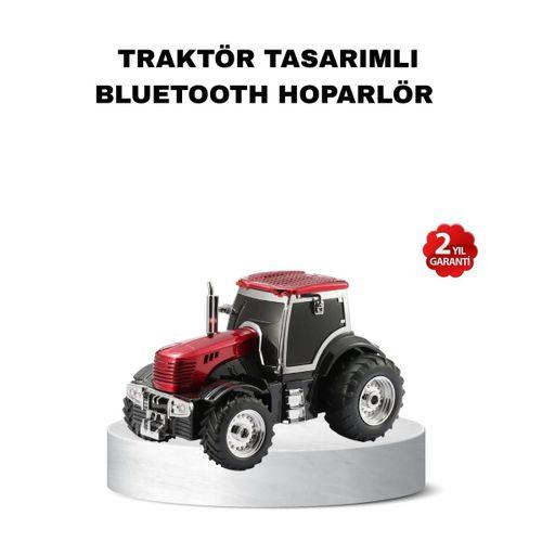 Traktör Tasarımlı Bluetooth Hoparlör 12w Tws Destekli Nostaljik Model