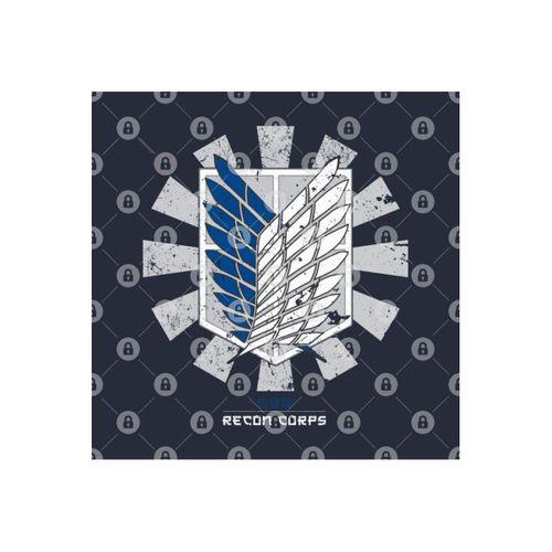 Recon Corps Retro Japanese Attack On Titan Kupa