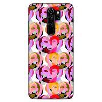 Lopard Xiaomi Redmi Note 8 Pro Uyumlu Kılıf Sürreal Yüzler ♀ (2) Kabı Desenli
