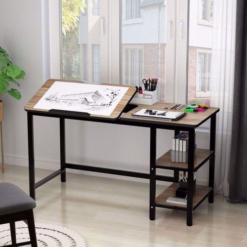 Ceviz Ayarlanabilir Çizim Çalışma Masası