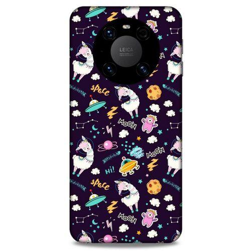 Lopard Huawei Mate 40 Pro Uyumlu Kılıf SpaceX (47) Crystal Flex Kılıf