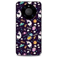 Lopard Huawei Mate 40 Pro Uyumlu Kılıf SpaceX (47) Crystal Flex Kılıf