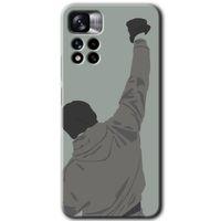 MRCİLETİSİM Xiaomi Redmi Note 11 Pro Plus 5G Kılıf HD Desen Baskılı Arka Kapak+Temperli Cam - Artwork Wide