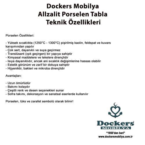 Allzalit Porselen Masa Tablası 80X160