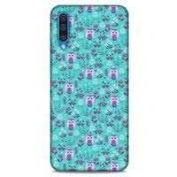 Baykuşlar (39) Desenli Silikon Kapak Telefon Kabı Samsung Galaxy A50 Kılıf