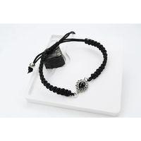 DAMLA OLTU TAŞI GÜMÜŞ ÇERÇEVE AYARLANABİLİR BİLEKLİK