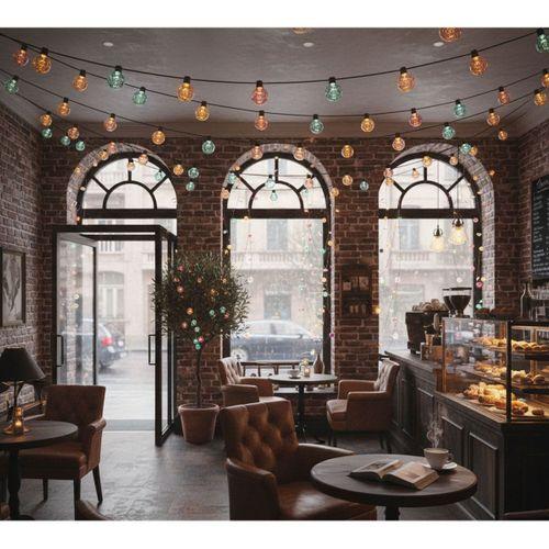 Kristal Top Gün Işığı Dekoratif Işık 5 Metre 28 LED