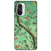 Xiaomi Redmi K40 Uyumlu Kılıf Yeşil Delisi (28) Arka Kapak Zümrüt yeşili
