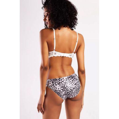 Goldy Heavy Push Up Bra, Gri Leopar Konforlu Ve Şık Sütyen
