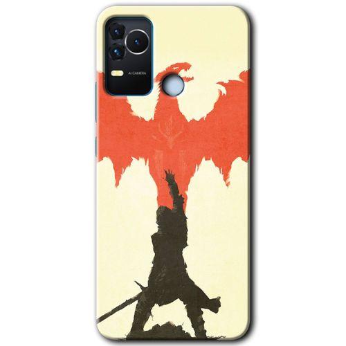 Omix X400 Kılıf HD Desen Baskılı Arka Kapak - Dragon Hunter 1