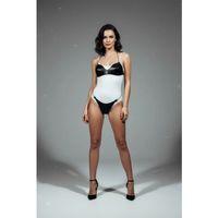 Siyah Harness Takım Zincir Detaylı Suni Deri Bralet - Brf1169