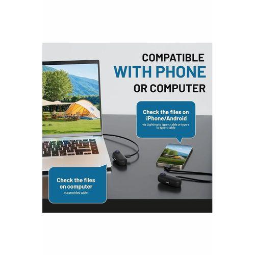 Mini Wıfı Aksiyon Kamerası 1080p Taşınabilir Vücut Kamerası Giyilebilir Video Kaydedici Ipx7 Su Geçirmez