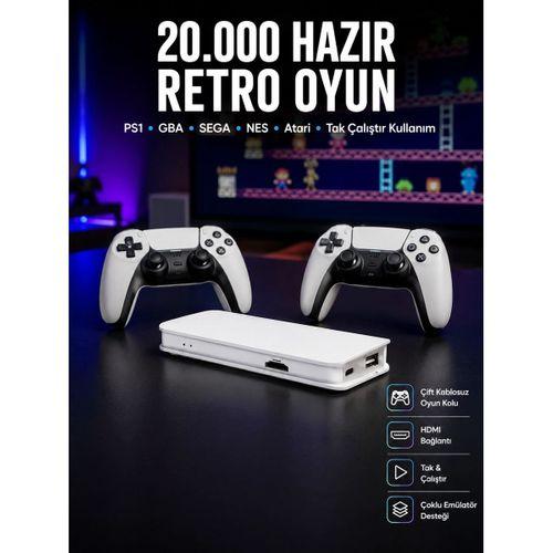 Retro Oyun Konsolu – 20 000 Yüklü Oyun