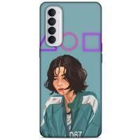 Oppo Reno 4 Pro Uyumlu Kılıf Squid Game (44) Tough Armor Kılıf Yun