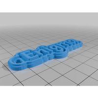 3D baskı Enigma dekoratif model