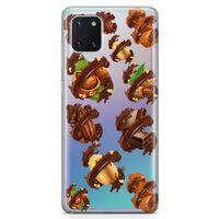 Samsung Galaxy A81 Kılıf Nutella Park Arka Kapak Koruma Desenli Full Koruyucu