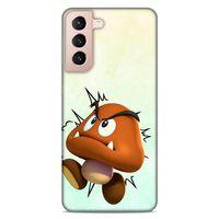 Lopard Samsung Galaxy S21 Uyumlu Kılıf GameX (8) Baskılı Kılıf Mantar