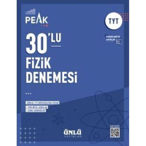 TYT Fizik Best Peak 30 lu Denemesi Ünlü Yayıncılık