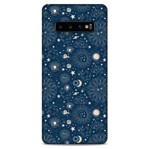 Spacex (13) Tema Silikon Kap Samsung Galaxy S10 Plus Kılıf