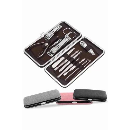 Tırnak Bakımı Tırnak Makası Profesyonel 12 Parça El Ayak Manikür Pedikür Seti