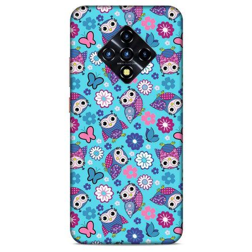 Lopard İnfinix Zero 8 Uyumlu Kılıf Baykuşlar (11) Tam Koruma