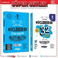 Ankara Yayıncılık 7. Sınıf Matematik Güçlendiren Soru Bankası ve 32 Haftalık Deneme Seti 2 Kitap
