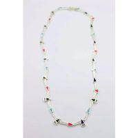 Taşlı Marka Kolye - Altın