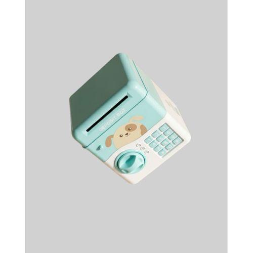 ATM Görünümlü Su Yeşili Otomatik Para Çeken Şifreli Kumbara