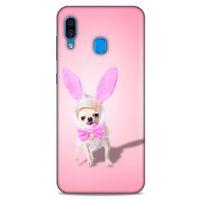 Samsung Galaxy A30 Kılıf Köpek Kıyafetleri (21) Koruyucu Kapak Adorable Tshirt