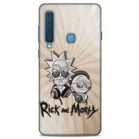 Samsung Galaxy A9 2018 Uyumlu Kılıf Rick And Morty (16) Kalın Kılıf Jessica