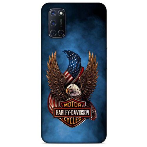 Oppo A92 Uyumlu Kılıf Motorsiklet (2) Kabı Harley Davidson