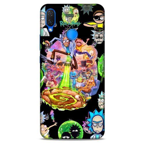 Huawei Psmart 2019 Uyumlu Kılıf Rick And Morty (39) Liquid Crystal Kılıf Shadow Council