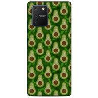 Frutix Avokado 02 Samsung Galaxy S10 Lite Kılıf Desenli Silikon