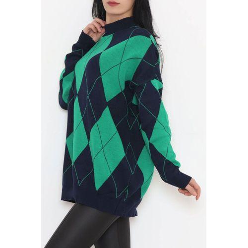 Etnik Desen Triko Lacibenetton - 3038.1577.