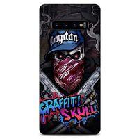 Samsung Galaxy S10 Plus Uyumlu Kılıf Motorsiklet (33) Hybrid Kılıf Harley Davidson