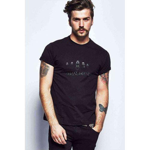 Orphaned Land Group Baskılı Siyah Erkek Tshirt