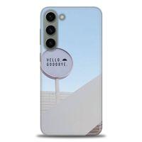 Samsung Galaxy S23 Plus Kılıf HD Baskılı Kılıf - Hello GoodBye + Tam Ekran Koruyucu