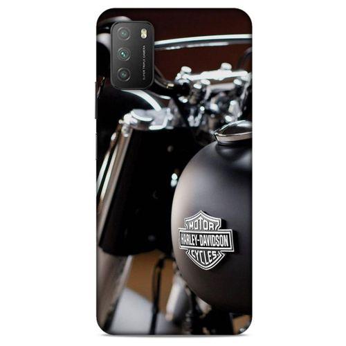 Xiaomi Poco M3 Uyumlu Kılıf Motorsiklet (48) Bumper Kılıf Harley