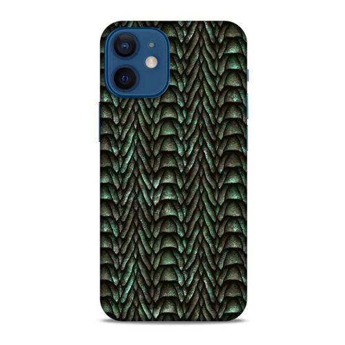 Apple iPhone 12 Mini Kılıf Dragons (9) Kılıf Ejderha Cilt Açık Yeşil
