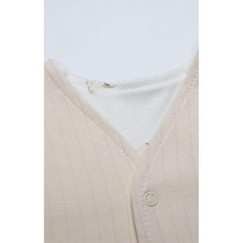 Bistyle Yelek Çift Taraflı With You Family 18113 Bej