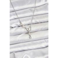 316L Çelik Zincir Gümüş Renk Kelebek Model Kadın Kolye