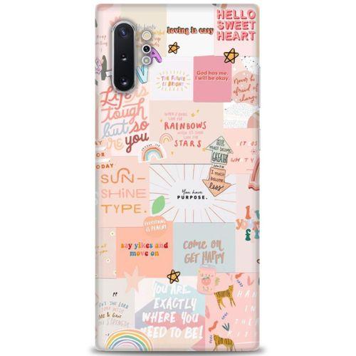 Samsung Galaxy Note 10 Plus Kılıf HD Baskılı Kılıf - Hello Sweat + Tam Ekran Koruyucu