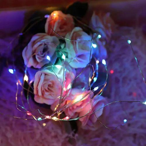 Greyder Gd957 Şerit Pilli Aydınlatma 3 Metre 30 Adet Beyaz Peri Led