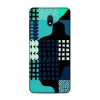 Xiaomi Redmi 8A Uyumlu Kılıf Insomnia (17) Tasarım Kılıf Yeşil Lacivert