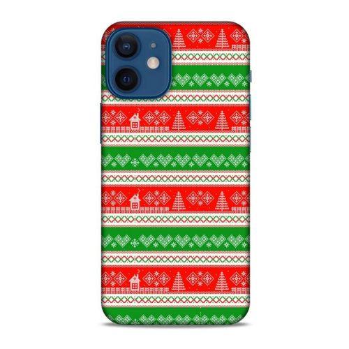 Kazak (27) Desenli Silikon Kapak Telefon Kabı Apple iPhone 12 Mini Kılıf