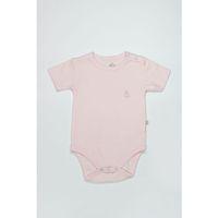 Bistyle Bistyle Organik Natural Basic Style Yarım Kol Body BS17103 Pembe
