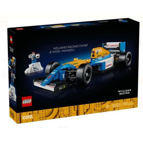 Lego icons Williams Racing FW14B ve Nigel Mansell 10353